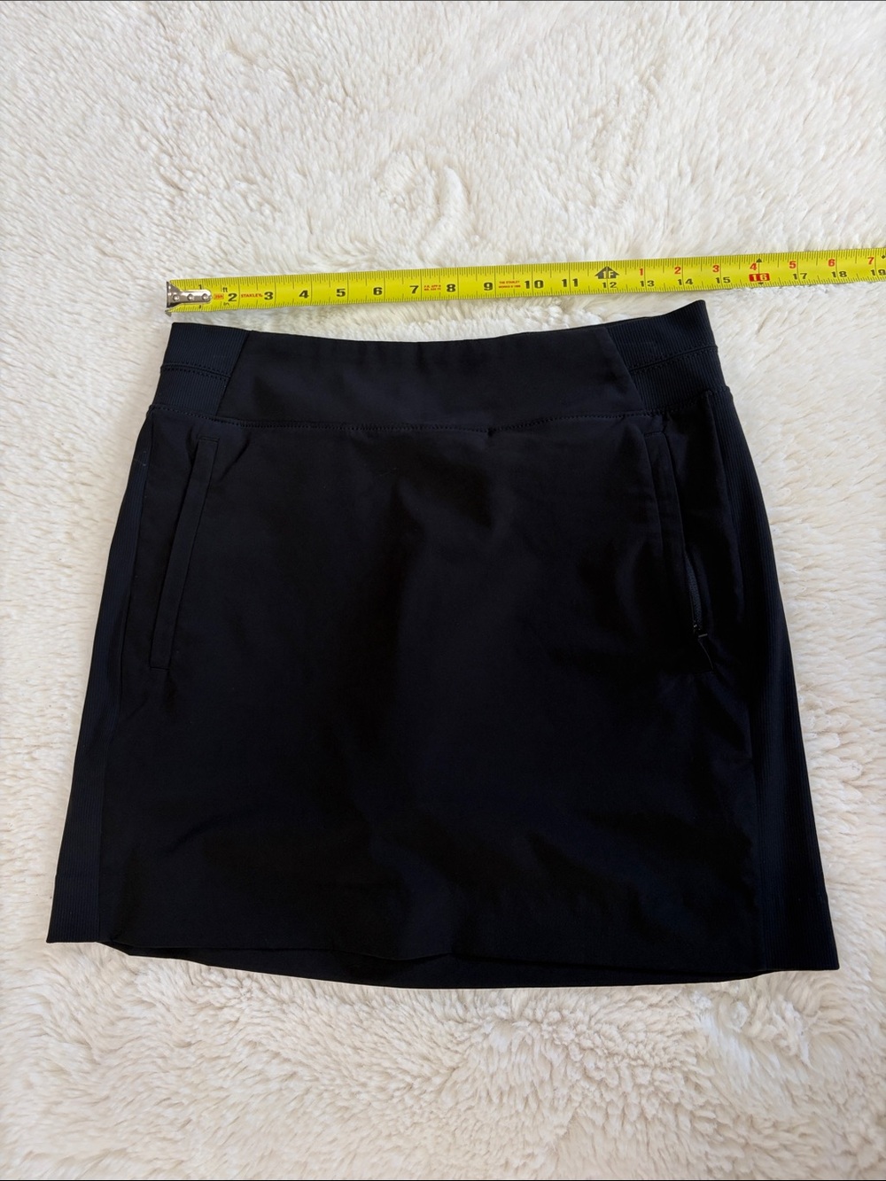 Athleta Classic Black Women’s Skirt-short,Size 6 - Picture 10 of 17